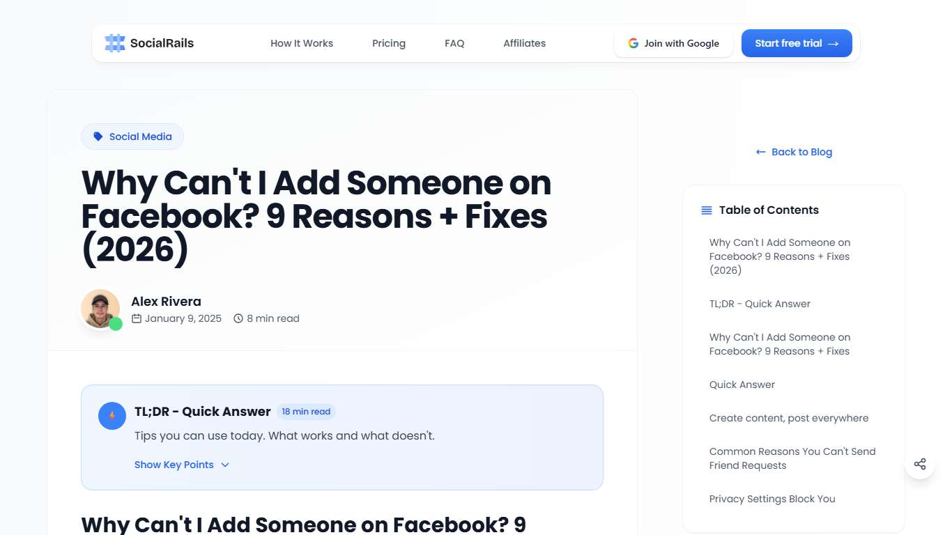 Why Can't I Add Someone on Facebook? 9 Reasons + Fixes (2026)